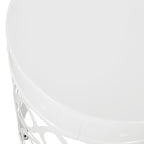 Modern Iron Outdoor End Table