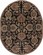 Conesus 1053 Hand Tufted Black Wool Rug