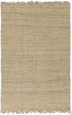Hovland Hand Woven Natural Jute Rag Rug - Clearance