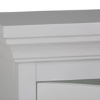 Avington 15 Inch Wide Solid Wood Single Door Wall Cabinet in Pure