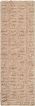 Washable Handmade Wool Rug - Brown - Clearance