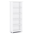 Amherst 30 Inch Solid Wood 5 Shelf Bookcase
