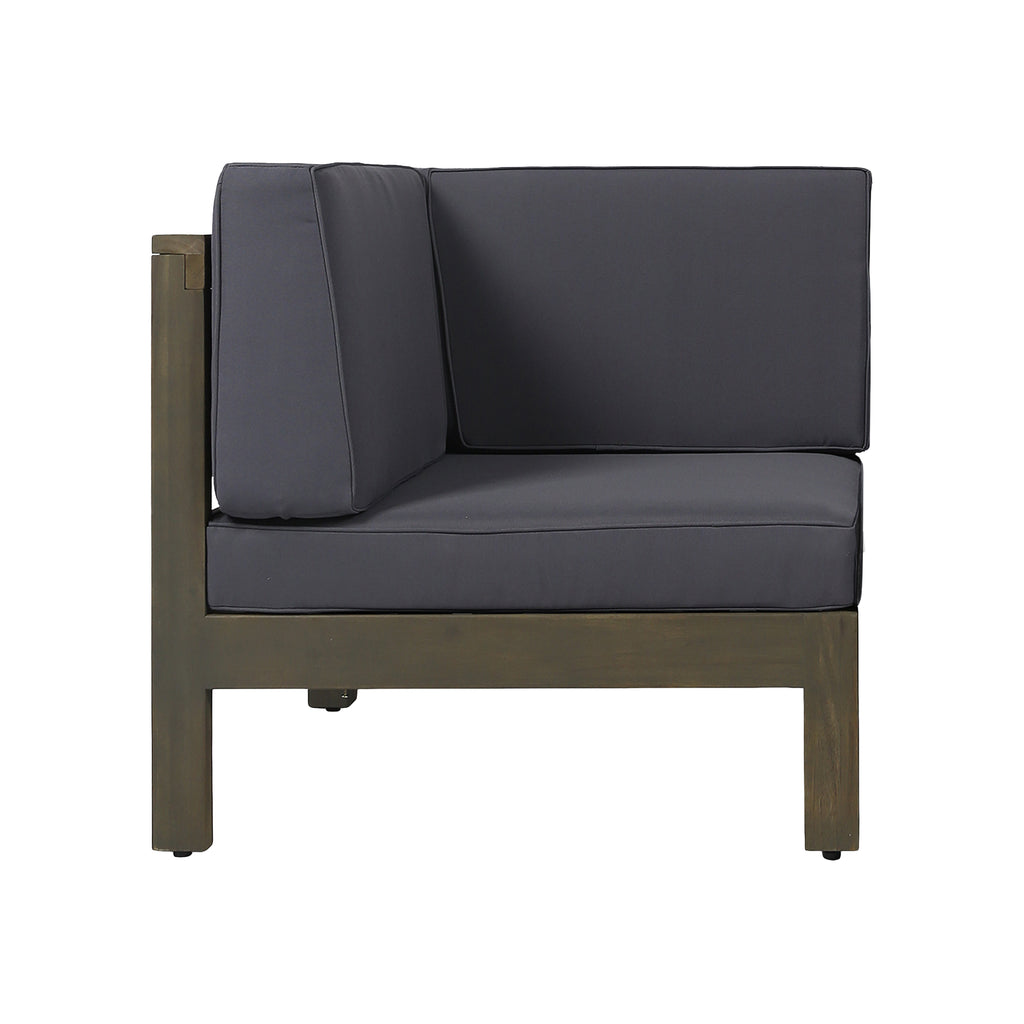Oana 2-Piece Love Seat Set - Dark
