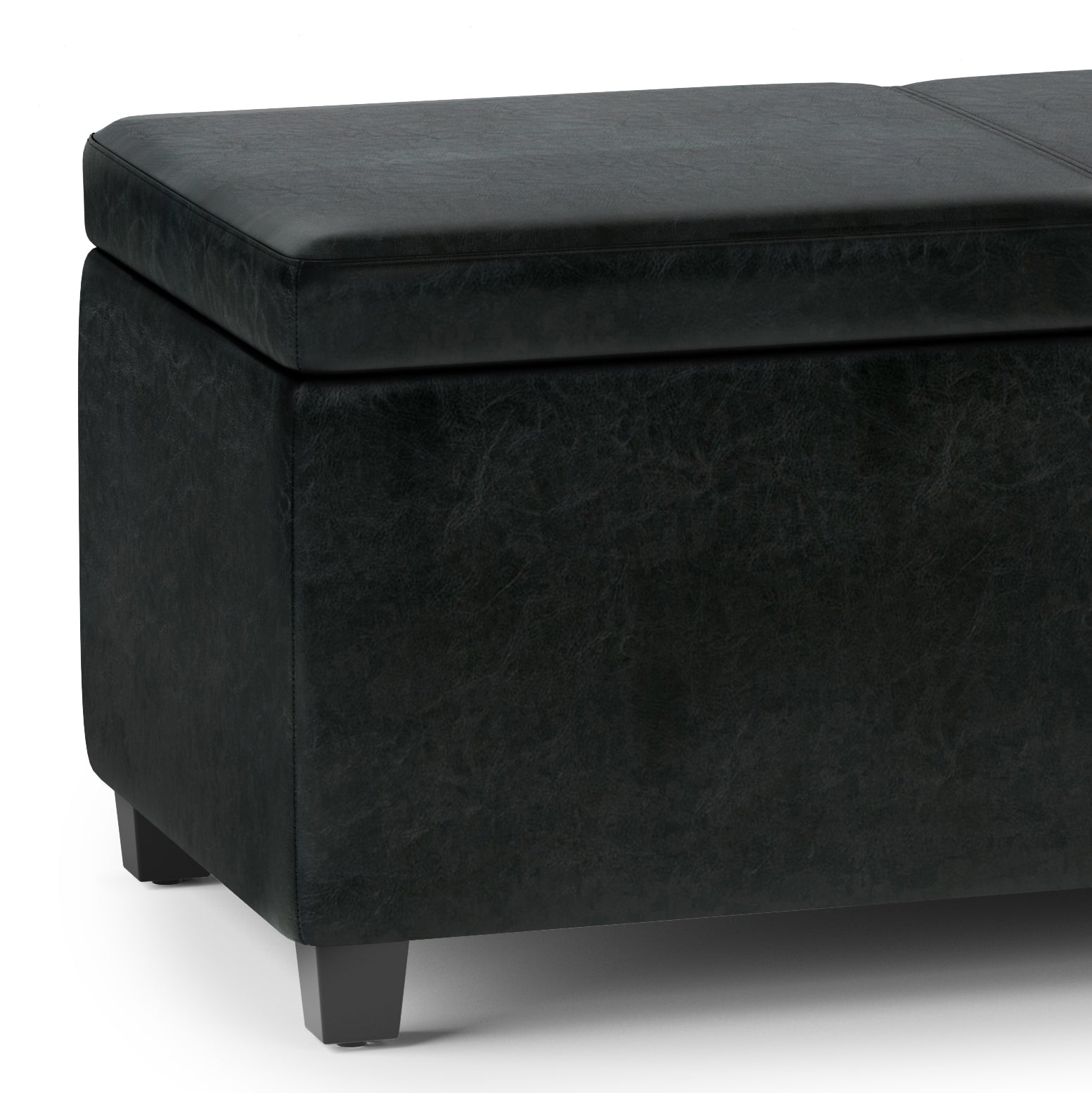 Avalon 54 Inch Wide Extra Large Storage Ottoman Bench