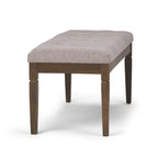 Waverly - Tufted Ottoman Bench - Cloud