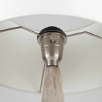 Hydesville Gray Ceramic Table Lamp - Clearance