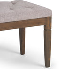 Waverly - Tufted Ottoman Bench - Cloud