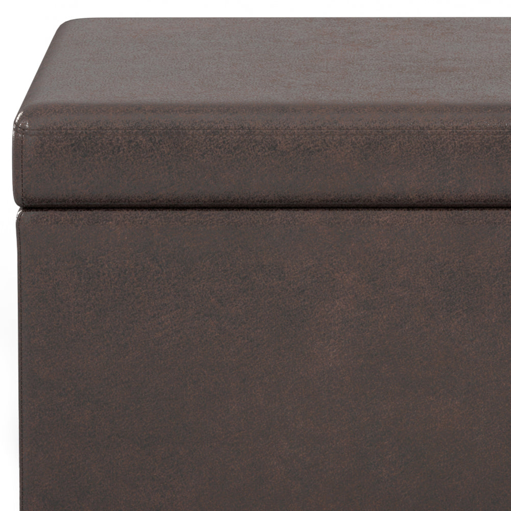 Avalon 54 Inch Wide Extra Large Storage Ottoman Bench