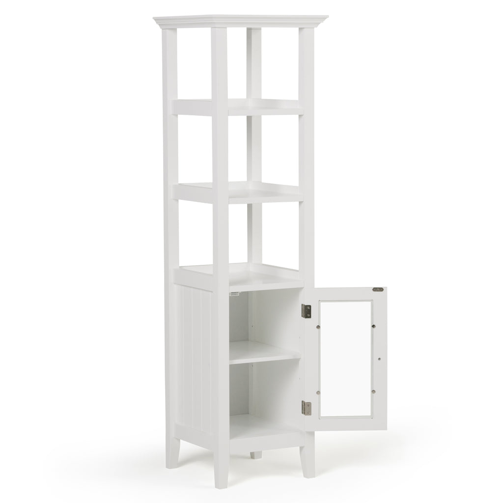 Acadian Bath Storage Tower - Pure