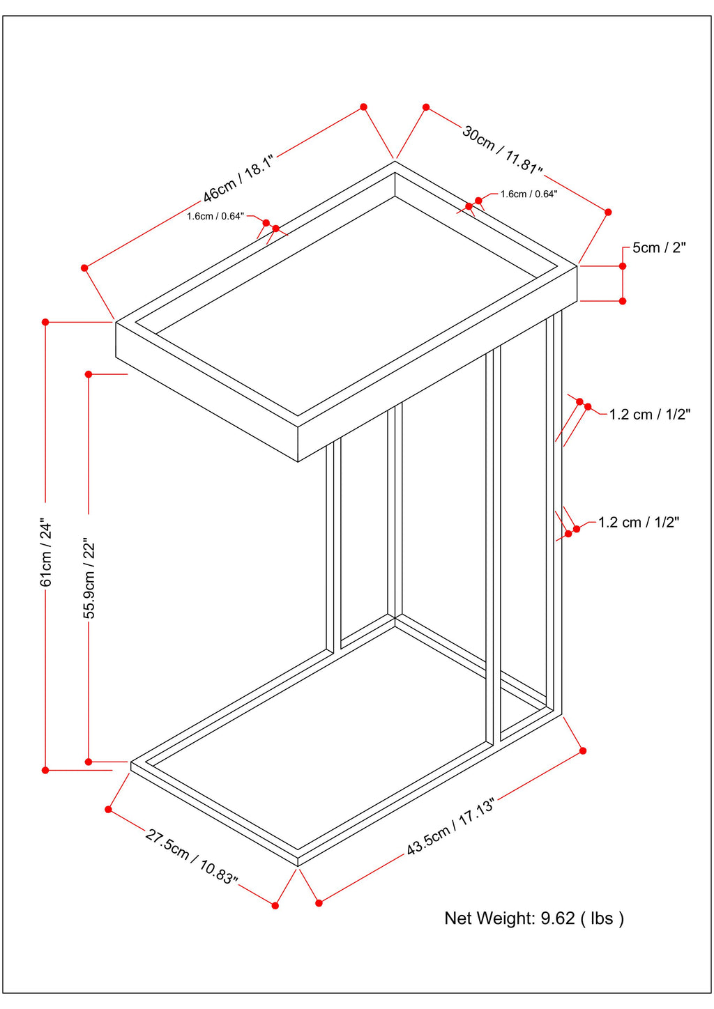 Gallagher C Side Table