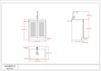 Murphy - 28" Laundry Cabinet with Faucet and Stainless Steel Sink