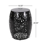 Metal End Table - Large