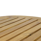 Outdoor Acacia Wood Patio Coffee Table