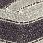 Grady Square Pouf - Magenta