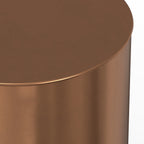 Curtis - Metal Cylinder Accent Table - Ombre
