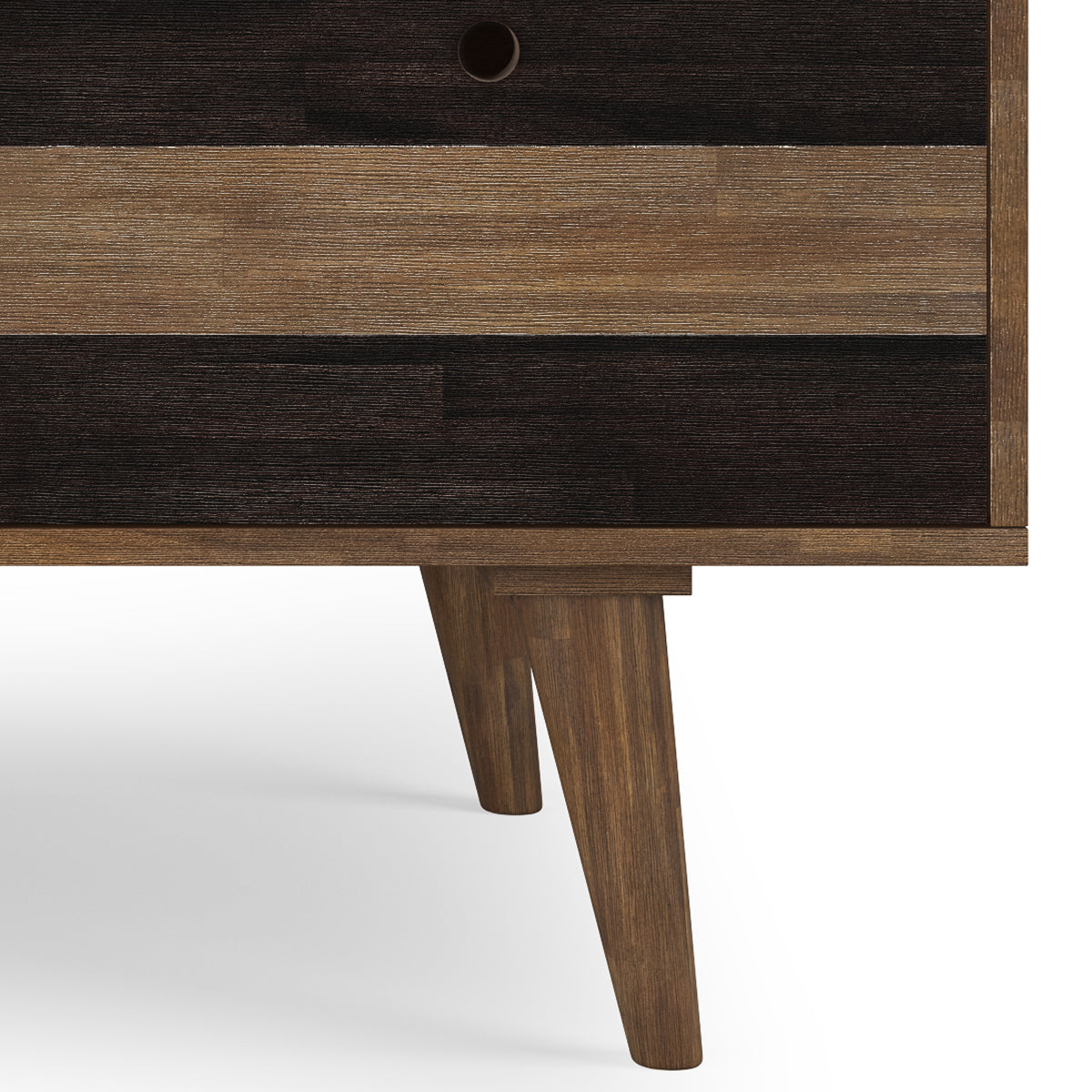 Clarkson Rustic Desk with Side Drawers