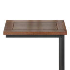 Skyler Wide C Side Table - Dark