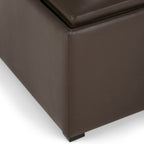 Avalon Square Coffee Table Storage Ottoman