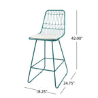 Niez Counter Stool with Cushions - Set of 2