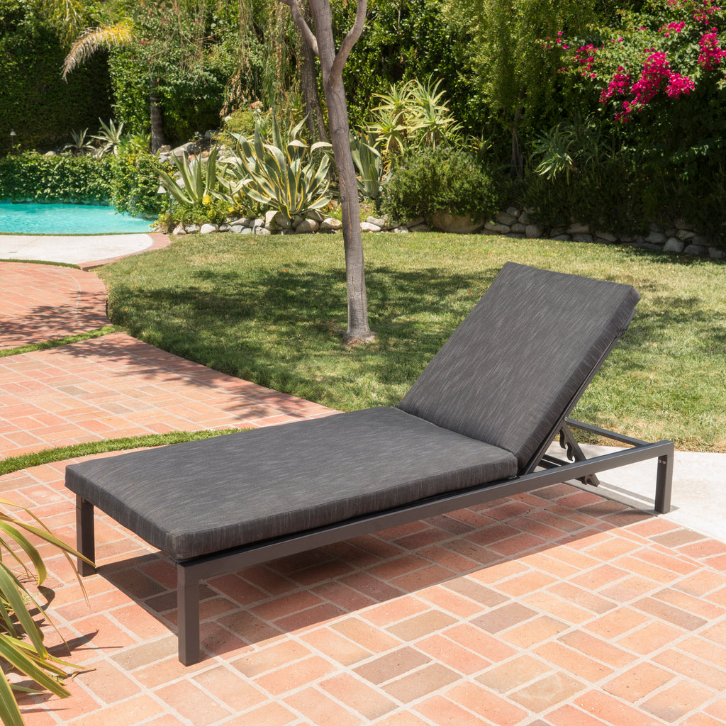 Navan Chaise Lounge - Dark