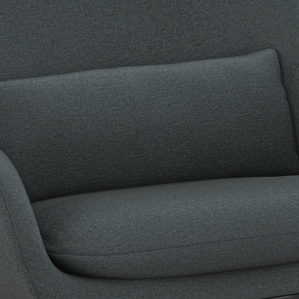 Elmont Accent Chair in Steel