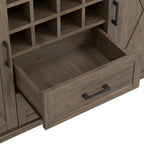 Ela - Sideboard with Wine Storage - Smoky