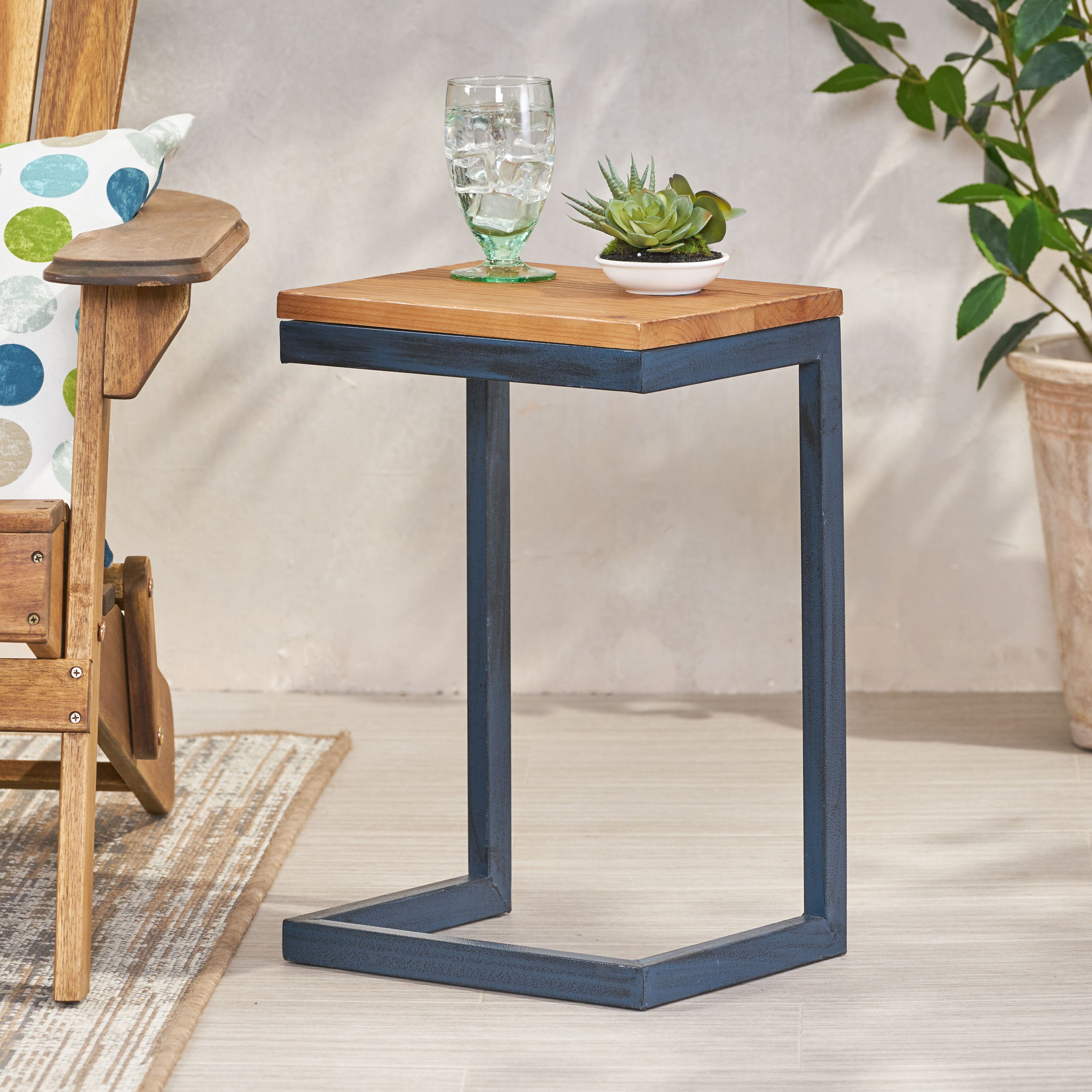 Firwood Antique Accent Table – Small