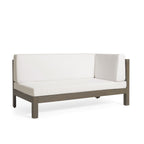 Brava X-Back Right Corner Bench of Set 2