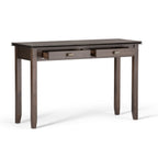 Artisan 46 Inch Wide Solid Wood Console Sofa Table