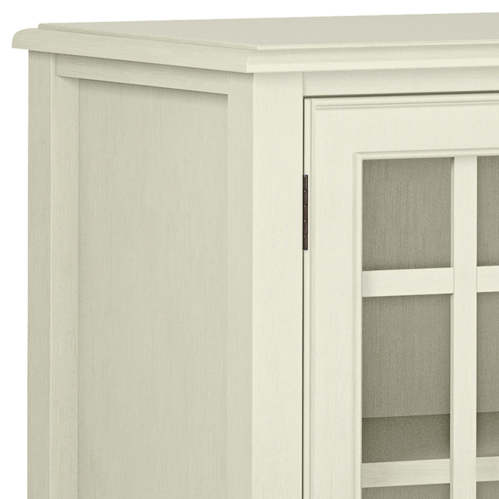 Connaught 46 Inch Wide Solid Wood Low Storage Cabinet in Antique