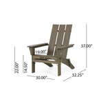 Zuma Foldable Adirondack Chair