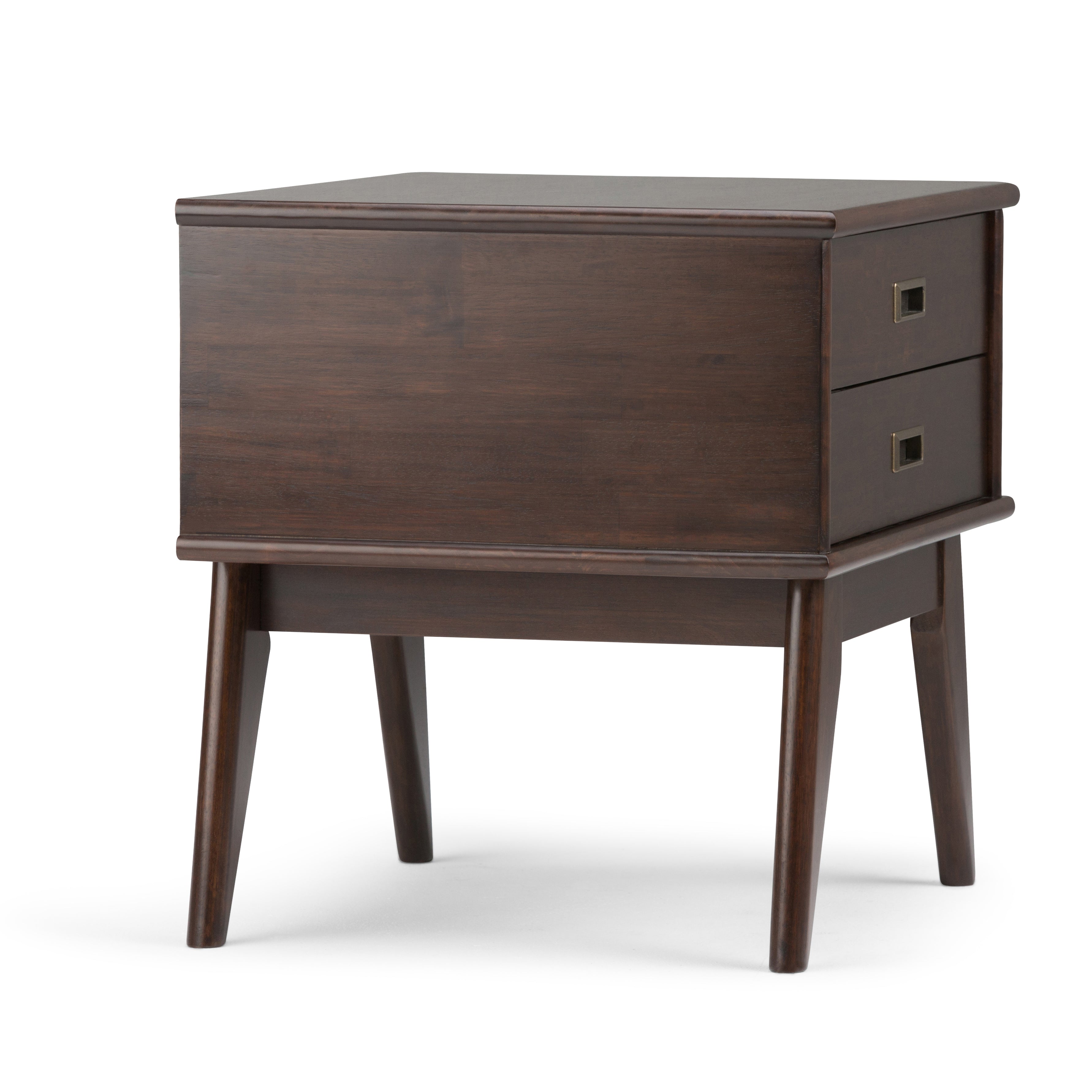 Draper - Mid Century Side Table - Medium Auburn