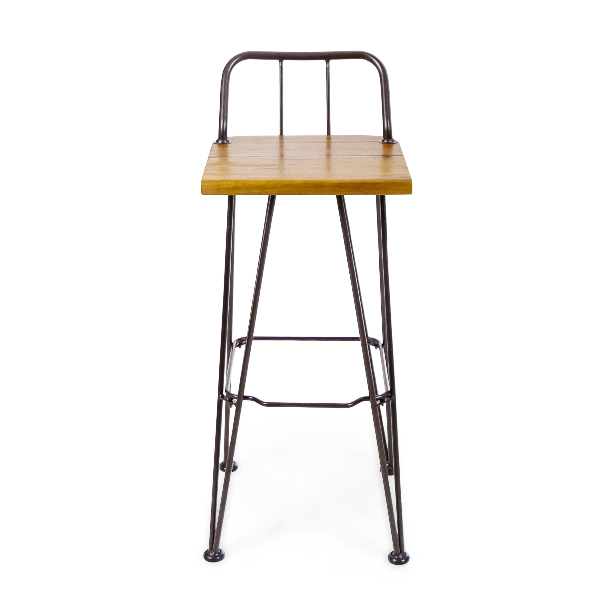 Denali Industrial Wood And Metal Bar Set