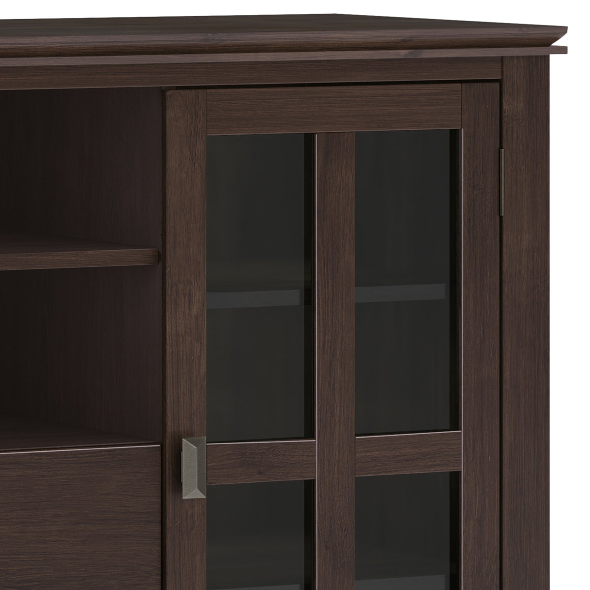 Artisan 53 Inch Wide Solid Wood Tall TV Stand