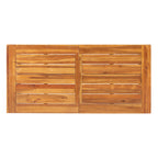 Outdoor 3-Pieces Acacia Wood Dining Set