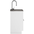 Metro 28" Laundry Cabinet with Faucet and Stainless Steel Sink