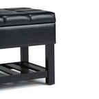 Saxon Storage Ottoman Bench
