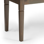 Waverly - Tufted Ottoman Bench - Distressed