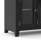 Cosmopolitan 72 inch Wide Solid Wood TV Stand