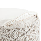 Coates 18 Inch Wide Round Pouf