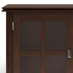 Artisan 60 Inch Wide Solid Wood Large Sideboard Buffet in Russet