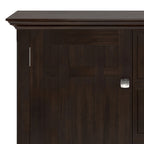 Bedford 54 Inch Wide Solid Wood Sideboard Buffet in Dark Tobacco