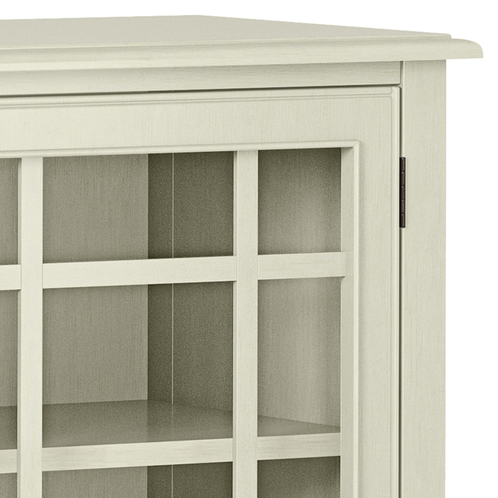 Connaught 46 Inch Wide Solid Wood Low Storage Cabinet in Antique