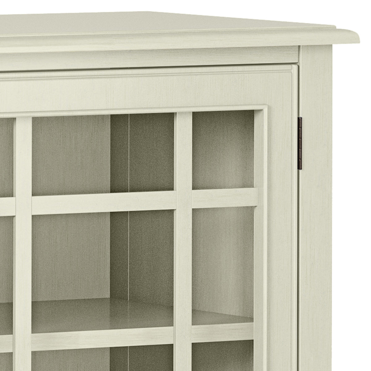 Connaught 46 Inch Wide Solid Wood Low Storage Cabinet in Antique