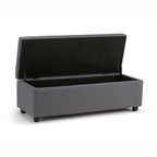 Hamilton 48 Inch Wide Storage Ottoman