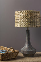 Kabankalan Seagrass Resin Table Lamp