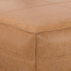 Brody Extra Large Coffee Table Pouf - Distressed