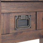 Monroe Narrow Side Table - Distressed