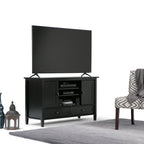Warm Shaker 47 Inch Wide Solid Wood TV Stand