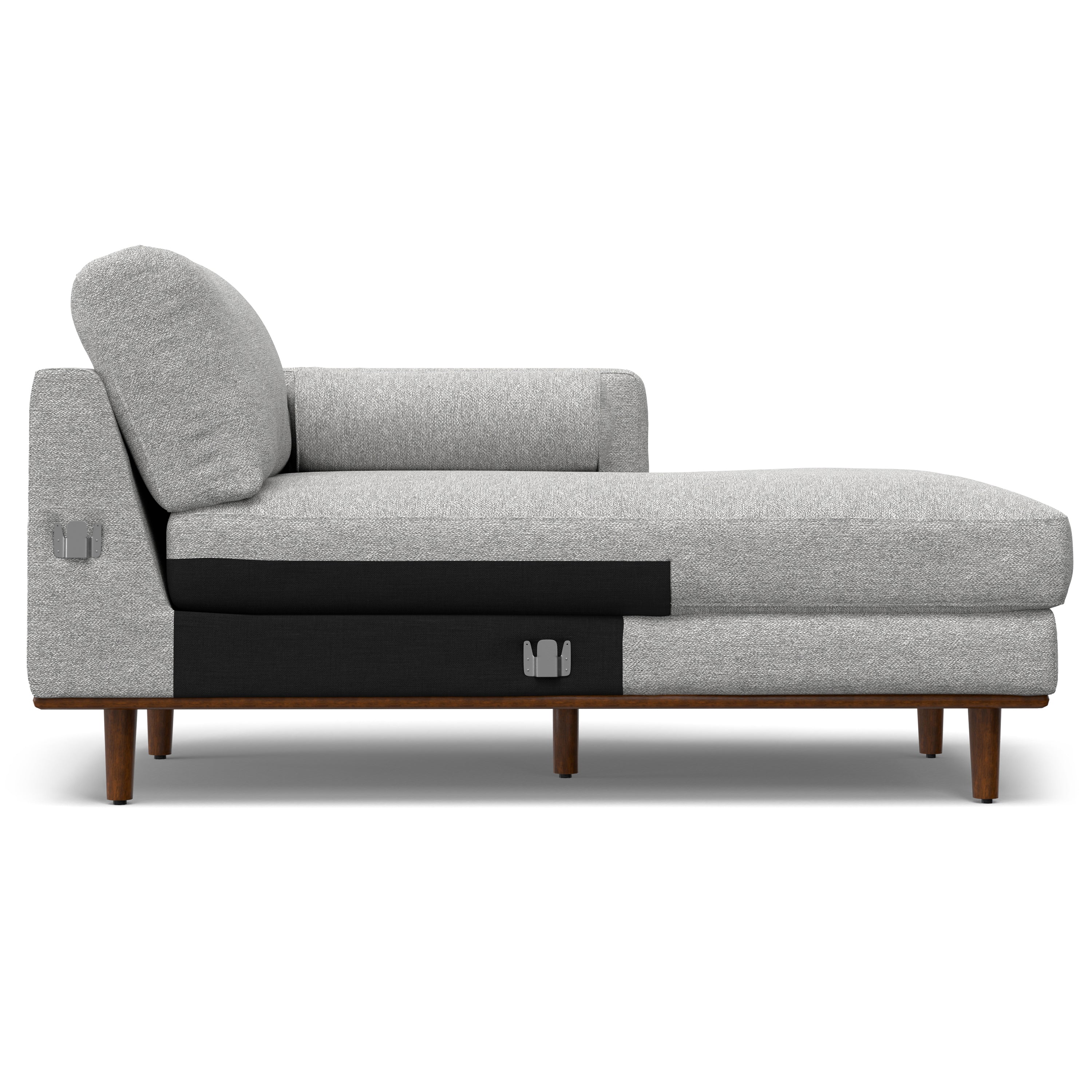 Morrison Right Sectional Sofa - Mist